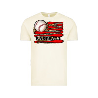 Leopard Baseball Flag Vintage Tee | Teevron