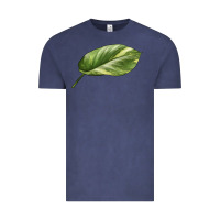 Vintage Denim Golden Pothos Leaf Vintage Tee - LillyAllenDesigns