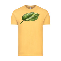 Vintage Mustard Golden Pothos Leaf Vintage Tee - LillyAllenDesigns