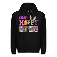 Black Easter Day One hoppy mama Premium Hoodie - OliviaCreatesArt