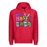 Cardinal Easter Day One hoppy mama Premium Hoodie - OliviaCreatesArt