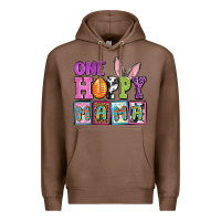 Chestnut Easter Day One hoppy mama Premium Hoodie - OliviaCreatesArt