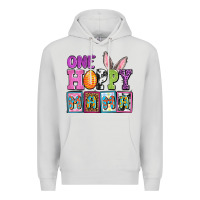 Dove Grey Easter Day One hoppy mama Premium Hoodie - OliviaCreatesArt