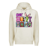 Oatmeal Heather Easter Day One hoppy mama Premium Hoodie - OliviaCreatesArt