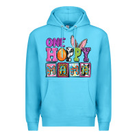 Easter Day One Hoppy Mama Premium Hoodie | Teevron