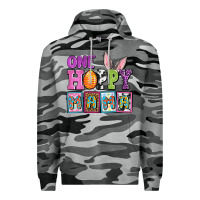 Slate Camo Easter Day One hoppy mama Premium Hoodie - OliviaCreatesArt