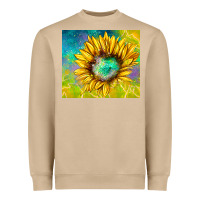 Mushroom sparkling sunflower Heavyweight Sweatshirt - TumblerDesignByShophia