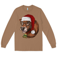Toasted Coconut christmas glasses heifer Long Sleeve Tee - RanaPortraitStore