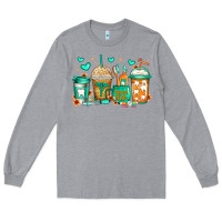 Heather Grey dental life coffee cups Long Sleeve Tee - Jasminsmagicworld