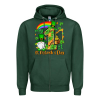 Sports Green St. Patrick's My 1st St. Patrick's Day Zipper Hoodie - OliviaCreatesArt