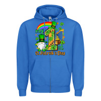 True Royal St. Patrick's My 1st St. Patrick's Day Zipper Hoodie - OliviaCreatesArt