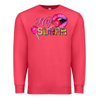 Cardinal hey sugar valentine's day Premium Sweatshirt - FaDigitalArtStudio