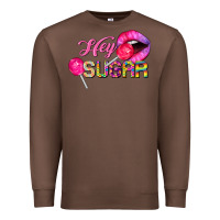 Chestnut hey sugar valentine's day Premium Sweatshirt - FaDigitalArtStudio