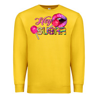 Lemon hey sugar valentine's day Premium Sweatshirt - FaDigitalArtStudio