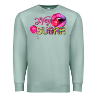 Seafoam hey sugar valentine's day Premium Sweatshirt - FaDigitalArtStudio