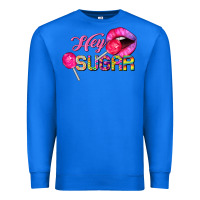True Royal hey sugar valentine's day Premium Sweatshirt - FaDigitalArtStudio