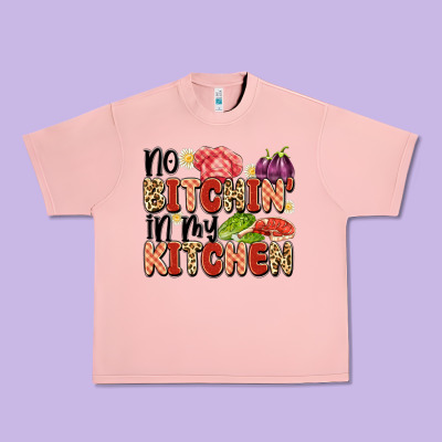 No Bitchin'in My Kitchen Urban Heavy Tee Designed By Artiststas
