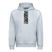 Heather Grey Zebra Urban Hoodie - LillyAllenDesigns
