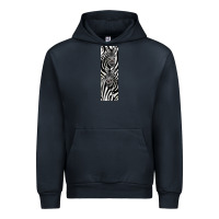Navy Zebra Urban Hoodie - LillyAllenDesigns