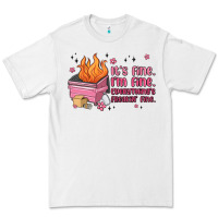 White it's fine i'm fine everything's freakin' fine Premium Tee - MaliasSmallBusiness