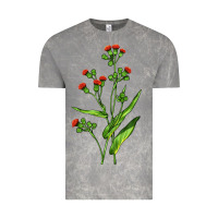 Cloud Rock Tassel Flower Illustrations Vintage Tee - LillyAllenDesigns