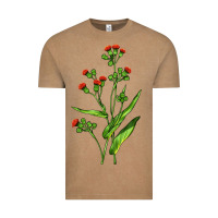 Vintage Coffee Tassel Flower Illustrations Vintage Tee - LillyAllenDesigns