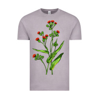 Vintage Zinc Tassel Flower Illustrations Vintage Tee - LillyAllenDesigns