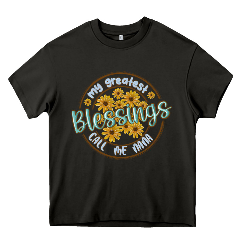 My Greatest Blessing Call Me Nana Heavy Core Tee by MaliasSmallBusiness | Teevron