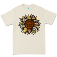 Bone sunflower camouflage and leopard 2 Premium Tee - JahusDesignShop