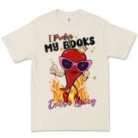 Bone i prefer my books extra spicy Premium Tee - MaliasSmallBusiness