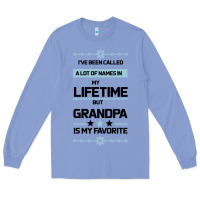 Colony Blue I VE BEEN CALLED GRANDPA -may favorite grandpa Long Sleeve Tee - Bettercallsaul
