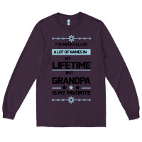 Plum I VE BEEN CALLED GRANDPA -may favorite grandpa Long Sleeve Tee - Bettercallsaul