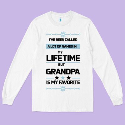 I Ve Been Called Grandpa -may Favorite Grandpa Long Sleeve Tee Designed By Bettercallsaul