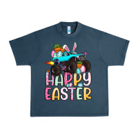 Midnight Navy monster truck happy easter Urban Heavy Tee - Artiststas