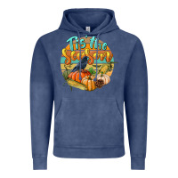 Vintage Denim tis' the season Vintage Hoodie - LillyAllenDesigns