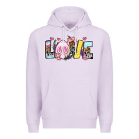 Lilac Easter Day Love Easter Premium Hoodie - OliviaCreatesArt