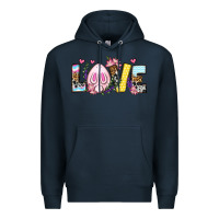Navy Easter Day Love Easter Premium Hoodie - OliviaCreatesArt