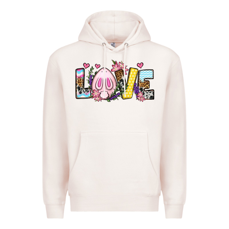 Easter Day Love Easter Premium Hoodie by OliviaCreatesArt | Teevron