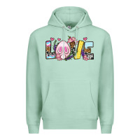 Seafoam Easter Day Love Easter Premium Hoodie - OliviaCreatesArt
