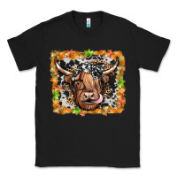 Black highland cow Classic Tee - JahusDesignShop
