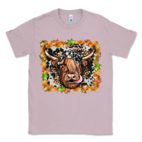 Lilac highland cow Classic Tee - JahusDesignShop
