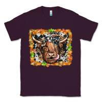 Plum highland cow Classic Tee - JahusDesignShop