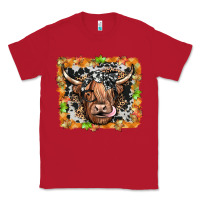 Red highland cow Classic Tee - JahusDesignShop