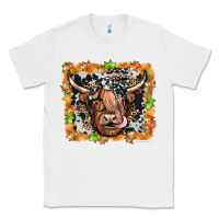 White highland cow Classic Tee - JahusDesignShop