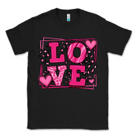 Black Love leopard frame Classic Tee - LillyAllenDesigns