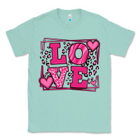 Love Leopard Frame Classic Tee | Teevron