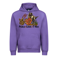 Tulip Peace Love T Rex Urban Hoodie - LillyAllenDesigns
