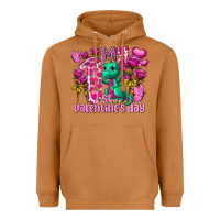 Meerkat my first valentine's day dragon Heavyweight Hoodie - FaDigitalArtStudio