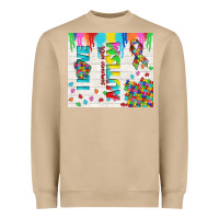Mushroom i love someone with autism Heavyweight Sweatshirt - TumblerDesignByShophia