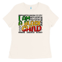 Bone i am a black child Ladies Tee - MaliasSmallBusiness